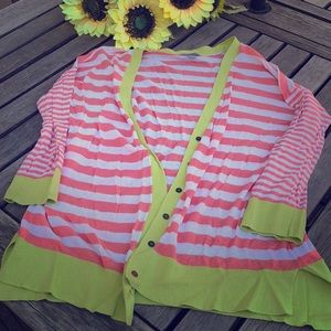 Linen blend lightweight sweater. Size L